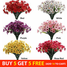 Artificial flowers plastic for sale  UK