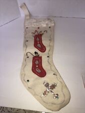 Vintage christmas stocking for sale  El Reno