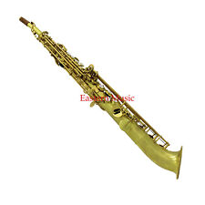 Usado, Saxofone soprano profissional música oriental sino curvo saxello latão original comprar usado  Enviando para Brazil