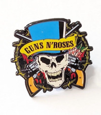 Broche Guns N Roses logotipo bala caveira esmalte lapela crachá SLASH AXL ROSE comprar usado  Enviando para Brazil