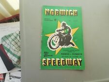 Speedway programme 1950 for sale  MUCH HADHAM
