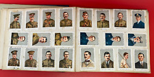 Collection of Vintage Cigarette cards in Album - Military Planes RAF, Officers for sale  ROMFORD