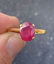 Silver gilt ruby for sale  BRIGHTON