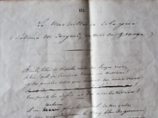 Manuscrit alphonse lamartine gebraucht kaufen  Tübingen