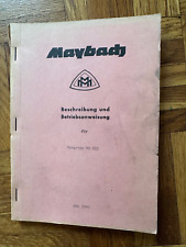 Maybach motortyp 655 gebraucht kaufen  Meersburg