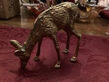 Small brass reindeer for sale  Greenville