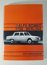 Uso manutenzione alfa for sale  Shipping to Ireland