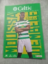 Celtic home programmes for sale  KIRKCALDY