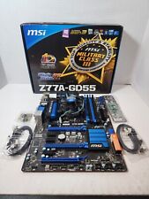 MSI Z77A-GD55 Motherboard CPU Combo ATX LGA 1155 Core Celeron 1620 WONT TURN ON for sale  Shipping to South Africa