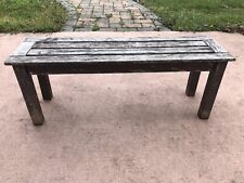 teakwood bench for sale  Millstone Township