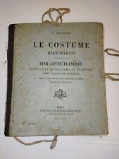 Costume historique planche d'occasion  France