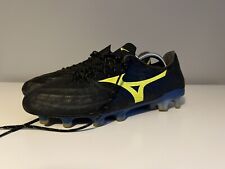 Mizuno Rebula 3 Elite Men's  Football Boots 9 Black Blue Great Cond. RRP £170 for sale  LARNE