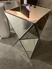 Mirrored side table for sale  WORCESTER PARK