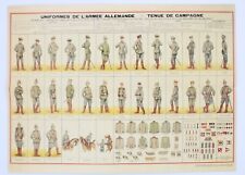 Affiche uniformes armée d'occasion  Bar-le-Duc