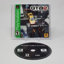 Etiqueta traseira faltando GTA 2 Grand Theft Auto 2 (PlayStation 1 PS1) TESTADA comprar usado  Enviando para Brazil