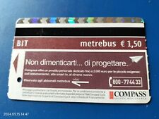 Bit biglietto metro usato  Roma