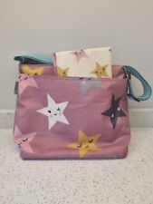 Cosatto Pink Stars Hush Changing Bag Change Mat Baby Bag Pink Mauve for sale  WIRRAL