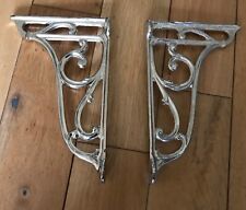 Ornate High Level WC Cistern Brackets Gold Colour  - Brass-Unused-Shelf Brackets for sale  Shipping to South Africa