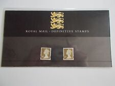 GB QEII 1997 Gold Machin Definitives 1ª e 26p Classe Pacote de Apresentação nº 38 comprar usado  Enviando para Brazil