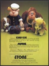 ETONE - Donkey Kong/Popeye___Anuncio comercial original 1983/anuncio/promoción de juguetes de felpa segunda mano  Embacar hacia Argentina