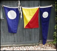 Vintage signal flags for sale  ELY