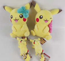 Lote de Peluche Pokémon ""Niña"" Pikachu Auténtico Bandai Banpresto segunda mano  Embacar hacia Mexico