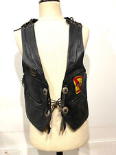 Ancien gilet cuir d'occasion  Giromagny