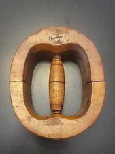 Maca chapéu madeira antiga chapeleiro moedor bloco expansor ferramenta 6 3/4 polegadas comprar usado  Enviando para Brazil