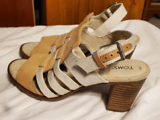 Sandálias femininas de salto Toms Majorca tamanho 8 M comprar usado  Enviando para Brazil