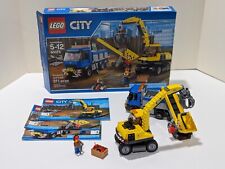 Lego City 60075 escavadeira e caminhão - 100% completo comprar usado  Enviando para Brazil