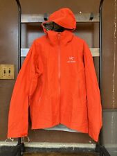 Arc’teryx Zeta SL Men’s Rain Jacket Orange/Red Mens Large L Arcteryx for sale  Shipping to South Africa