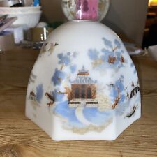 milk glass lampshade for sale  GLOSSOP