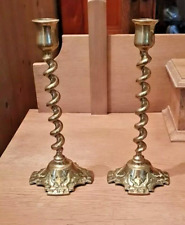 Pair cast brass for sale  LEICESTER