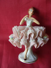 Danseuse porcelaine saxe d'occasion  Quettehou