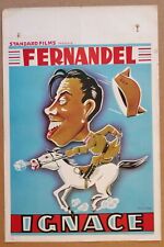 Ignace fernandel affiche d'occasion  Prades