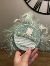 Blue fascinator feathered for sale  BRISTOL