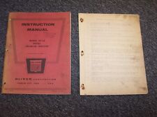 Oliver OC12 Diesel Crawler Tractor Owner's Owner Operator Maintenance Manual for sale  Fairfield