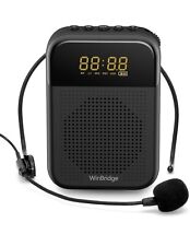 Usado, Amplificador de voz portátil WinBridge S209 Bluetooth | Microfone fone de ouvido com fio comprar usado  Enviando para Brazil