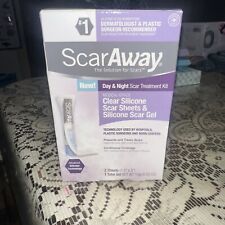 ScarAway Clear Medical-Grade Silicone Scar Sheets & Silicon Scar Gel OPEN BOX for sale  Shipping to South Africa