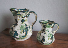 Two MASON’S Ironstone Chartreuse Jugs for sale  Shipping to South Africa