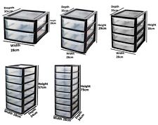 Plastic storage drawers for sale  GLASGOW