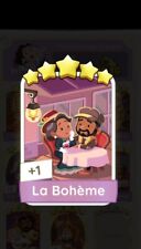 La Bohème / Carte Monopoly Go / 5 Étoiles ⭐️ na sprzedaż  Wysyłka do Poland