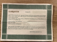 Rolex garantie guarantee usato  Forli