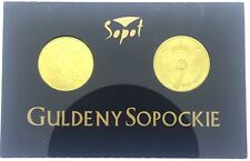 Poland Sopot 2x 4 Guldeny Sopockie UNC 2009 w Official Holder na sprzedaż  Wysyłka do Poland