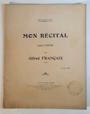 Alfred françaix récital d'occasion  Brive-la-Gaillarde