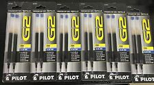 Pilot 77241 Blue G2 Gel Ink Refill Fine Point .7mm Pack of 2 - 6 Packages for sale  Shipping to South Africa
