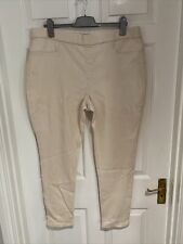 Ladies beige jeggings for sale  PLYMOUTH