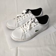 Lacoste white shoes for sale  LIVERPOOL