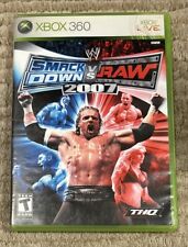 XBOX 360 WWF SMACK DOWN VS RAW 2007 WRESTLING for sale  Shipping to South Africa