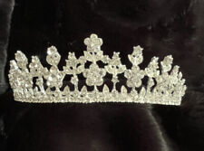 Silver sparkly tiara for sale  WISHAW